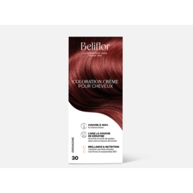 Beliflor coloration crème gourmande N°30 Grenadine 135 ml