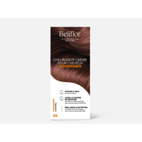 Beliflor coloration crème gourmande N°35 Caramel 135 ml