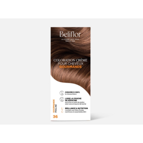 Beliflor coloration crème gourmande N°36 Praline 135 ml