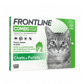 Frontline Combo Chat Boîte de 6 pipettes