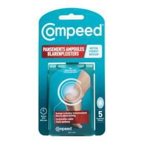 Compeed Ampoules Moyen Format – 5 pansements hydrocolloïdes