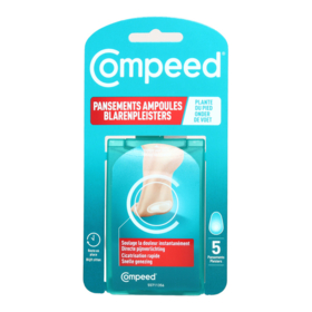 Compeed Ampoules Plante du Pied – 5 pansements coussinet épais
