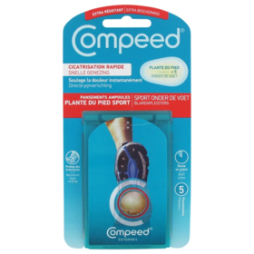 COMPEED Pansements Ampoules Plante du Pied - Lot de 5 pièces