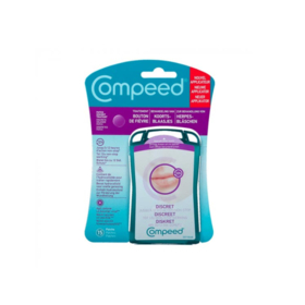 Compeed Patch Bouton de Fièvre Discret – 15 patchs invisibles