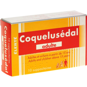 Coquelusédal Adulte - 10 suppositoires