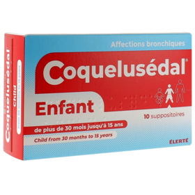 Coquelusédal Enfant - Affections Bronchiques - 10 suppositoires