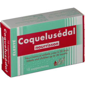 Coquelusédal Nourrisson - 10 suppositoires
