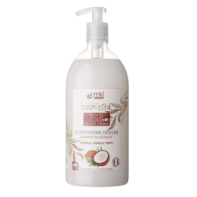 COSM’ETHIK - Shampooing Douche Noix de Coco - 1 L