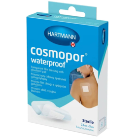 COSMOPOR - Pansement Waterproof 7,2x5cm - 5 Unités