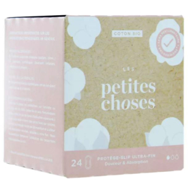 COTON BIO - Protège Slip Ultra Fin - 24 unités 