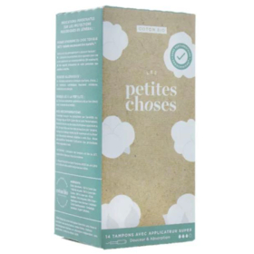 COTON BIO - Tampons Avec Applicateur - Super - 14 unités