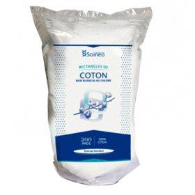 Coton Non Blanchi au Chlore - 200 unités