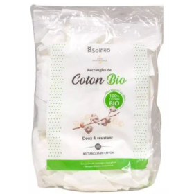 Coton Rectangle Bio - 180 unités