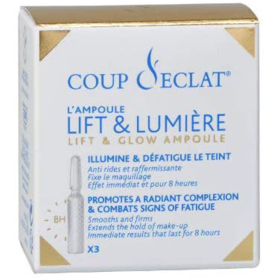 COUP D’ECLAT - Ampoule Lift et Lumière - Lot de 3 ampoules