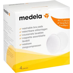 Coussinet d'Allaitement Lavable - Lot de 4 coussinets