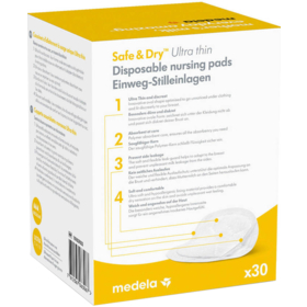 Coussinet d'Allaitement Safe & Dry - 30 coussinets