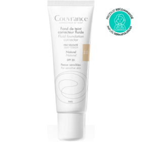 COUVRANCE - Fond de Teint Correcteur Fluide Naturel SPF20 - 30 ml