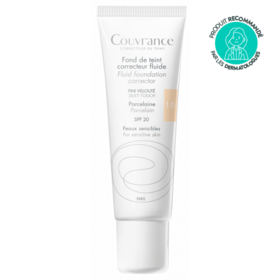 COUVRANCE - Fond de Teint Correcteur Fluide Porcelaine SPF20 - 30 ml