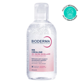 Bioderma Créaline AR+ gelée micellaire anti-rougeurs 250 ml – Peaux sensibles réactives