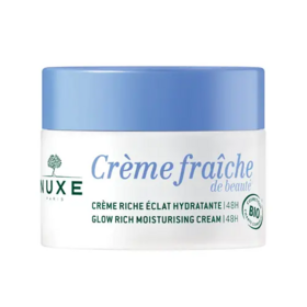Nuxe Crème Fraîche de Beauté Crème Riche Éclat Hydratante 48H Bio 50 ml