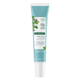 Crème Pureté à la Menthe Aquatique Bio Peaux Mixte à Grasse - 40 ml