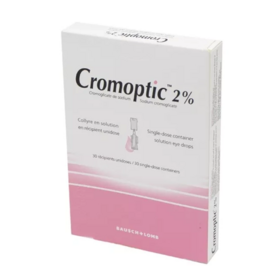 Cromoptic 2 % collyre 30 unidoses