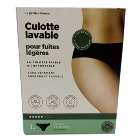 Culotte Lavable pour Fuites Légères - Taille XL