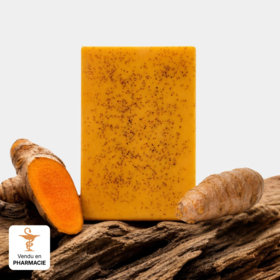 Curculia Savon au Curcuma – corps, taches et peau de fraise 100 g