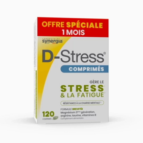 Synergia D-Stress 120 comprimés