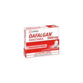 Dafalgan 1g  8 comprimés