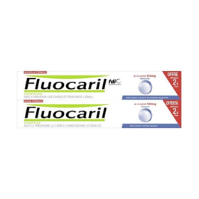 Fluocaril Dentifrice Bi-Fluoré 145 mg Gencives 2x75 ml