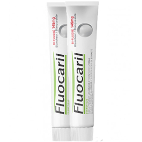 Dentifrice Blancheur Bi-Fluoré 145 mg - Lot de 2 tubes de 75 ml