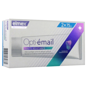 Dentifrice Opti-émail Haute Résistance Professional - Lot de 2 x 75 ml