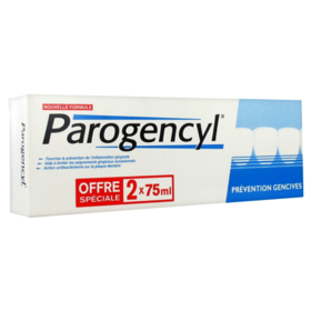 Dentifrice Prévention Gencives Menthe - Lot de 2 x 75 ml