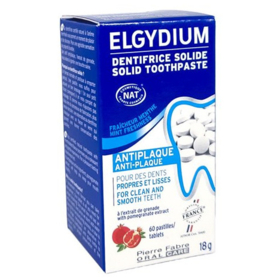 Dentifrice Solide Anti-Plaque - 60 Pastilles