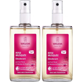 Déodorant à la Rose Spray - Lot de 2 x 100 ml