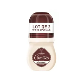 Cavaillès Déodorant Dermato Homme 48H Roll-On 2 x 50 ml
