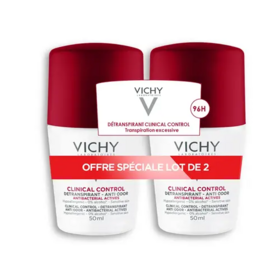 Vichy Déodorant Clinical Control 96H Lot de 2 x 50 ml