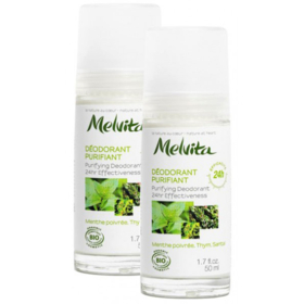  Déodorant Purifiant 24H Bio Roll-On - Lot de 2 x 50 ml
