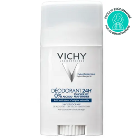 Vichy Déodorant 24H Toucher Sec Sans Sels d'Aluminium 40 ml