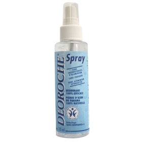 DEOROCHE BLEU - Déodorant Pierre d'Alun 100 % Naturel Spray - 120 ml