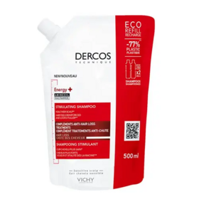 Vichy Dercos Energy+ Shampooing Stimulant Anti-Chute Eco-Recharge 500 ml