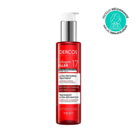 Vichy Dercos Collagen Filler 17 Pré-shampoing fortifiant réparateur cheveux 150 ml