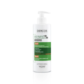 Vichy Dercos Shampooing 2en1 Anti-Pelliculaire DS et Démêlant 390ml