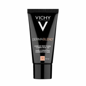 Vichy Dermablend Fond de Teint Fluide Correcteur 16h n°30  Beige 30 ml