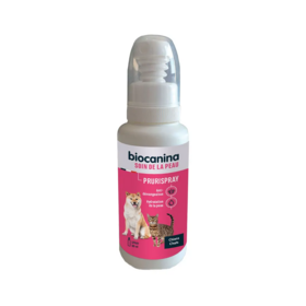 Biocanina Prurispray Calmant anti-démangeaison chiens et chats 80 ml