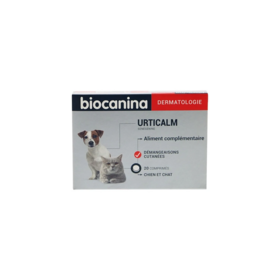 Biocanina Urticalm Dermatologie Chien & Chat 20 Comprimés
