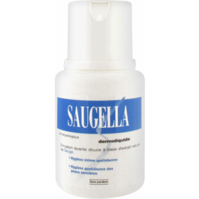 Saugella DERMOLIQUIDE - Emulsion Lavante Toilette Intime - 100 ml