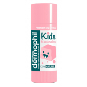 DERMOPHIL Stick lèvres Kids Protection Lèvres au Goût Marshmallow - 4 g