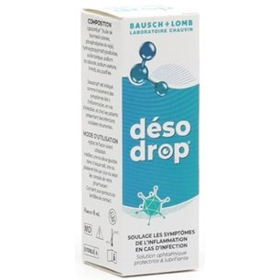 DESODROP - Solution Ophtalmique Protectrice & Lubrifiante - 8 ml